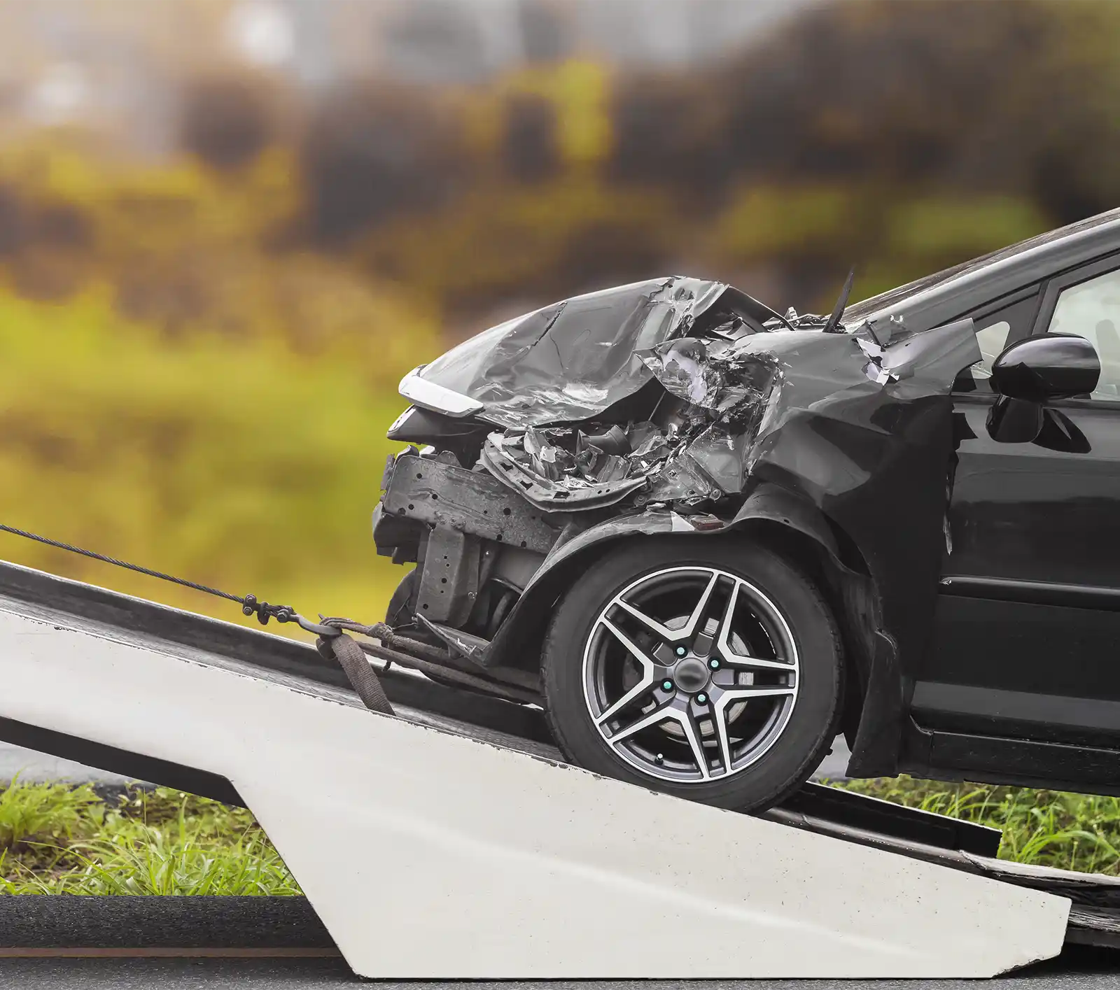 Verkehrssituation nach einem Autounfall – Verkehrsrecht für Privatpersonen